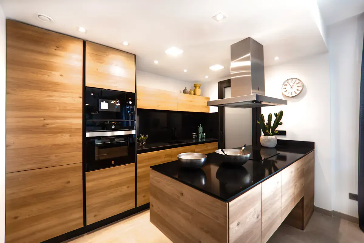 Cuisine sur mesure en chêne naturel