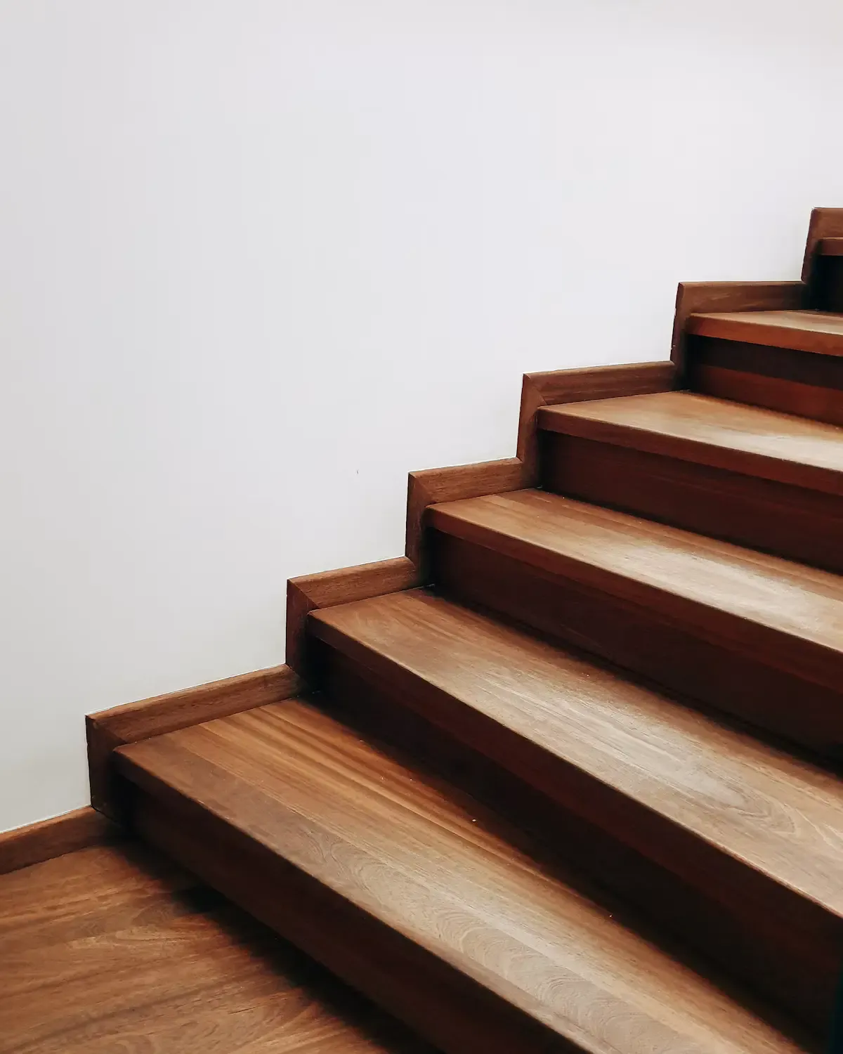 Escalier Lumière en chêne huilé